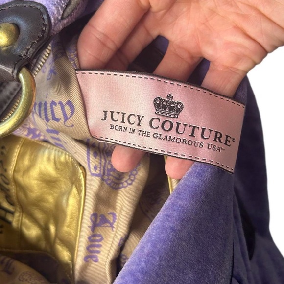 Purple juicy couture hobo bag - Picture 6 of 8